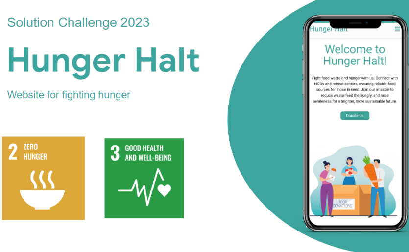 Hunger Halt - connect with NGOs