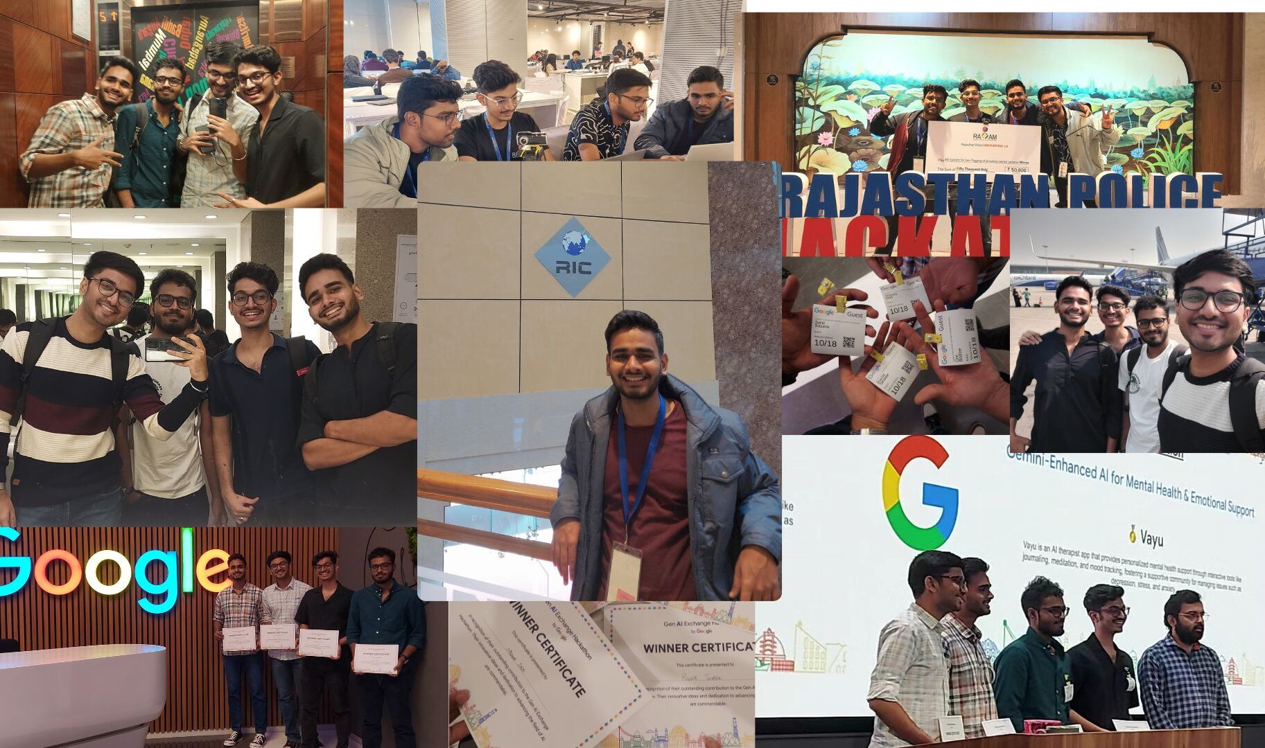 Nishant Dixit at a hackathon event